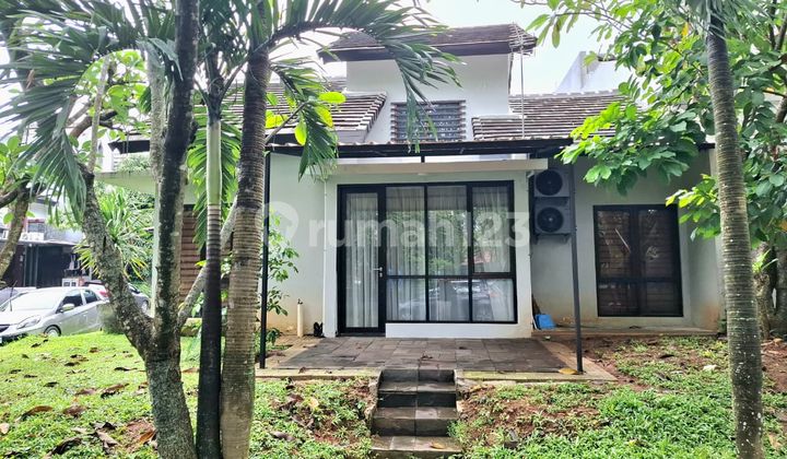 For Sale Hook House in Permata Bintaro Jaya, Quiet, Comfortable, Safe, and Green Environment.