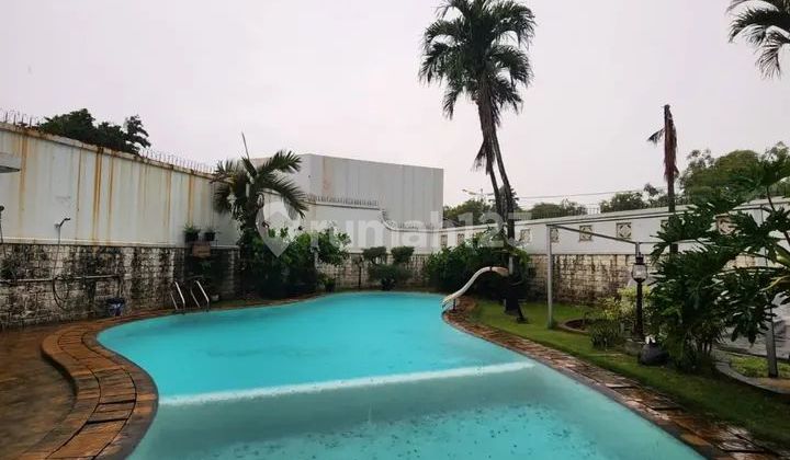 Dijual Rumah Mewah Pondok Indah Luas 914 M2 SHM 2 Lantai Swimming Pool Kolam Renang Jakarta Selatan Murah Bu 2