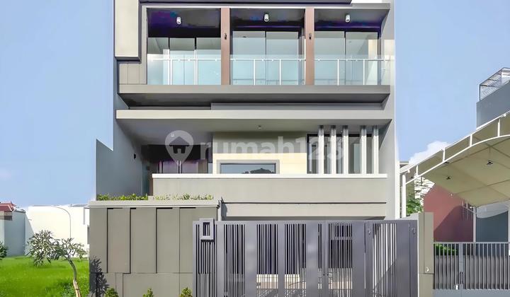 Dijual Rumah Baru Brand New Permata Buana Cbd Puri Indah Luas 130 M2 Bangunan 380 M2 3 Lantai Hadap Timur