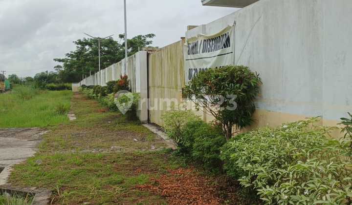 Dijual Tanah + Bangunan (Gudang dan Kantor), Fasilitas Lengkap.