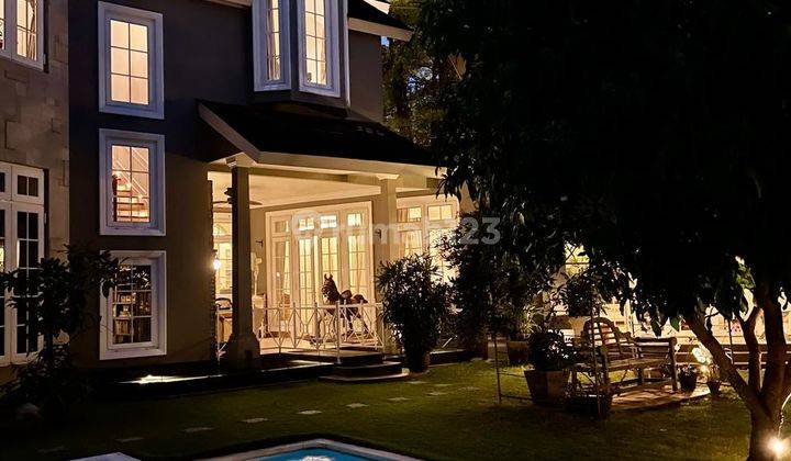 For Sale Rumah Teras Golf european Style bsd City Tangerang, Dekat Golf Damai Indah Golf meis  1