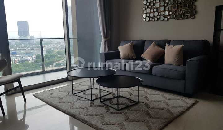DISEWAKAN APARTMENT SAUMATA 2 BR, FURNISH, ALAM SUTERA