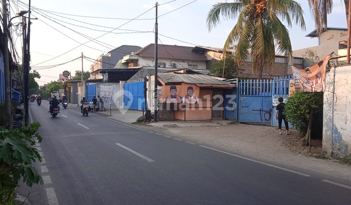 [A] Smooth Asphalt Land in the Industrial Area of Tegal Alur, Kalideres, West Jakarta - For Sale