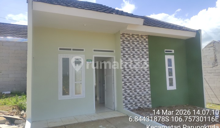 Rumah Subsidi Hanya 5 Menit ke Akses Pintu Tol Bocimi - Cicilan 1 Jutaan Perbulan