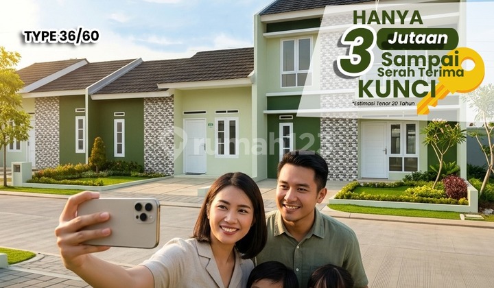 Rumah Subsidi Strategis, Cicilan 1 Jutaan Perbulan, Biaya Awal Ringan Rumah Subsidi Strategis, Cicilan 1 Jutaan Perbulan, Biaya Awal Ringan