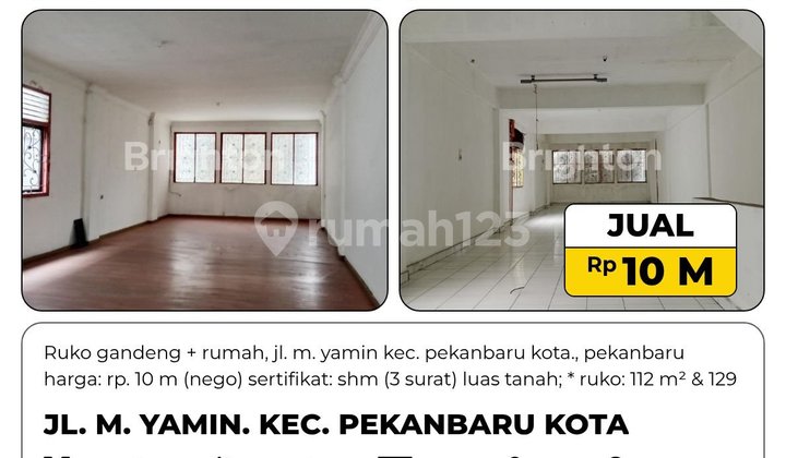 Shop House, 1 Floor, SHM, in Pekanbaru City, Shop House, 1 Floor, SHM, in Pekanbaru City,