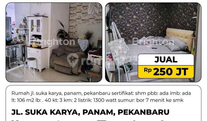 Rumah, 1 Lantai, SHM, di Pekanbaru Kota, 1