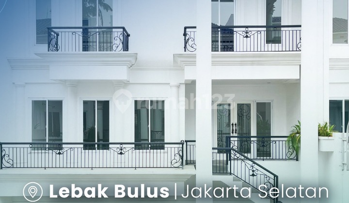 Rumah Modern Classic di Lebak Bulus Jaksel Brand New