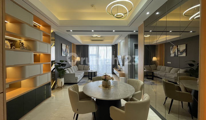 Disewakan Apartemen Mewah 2 Kamar, Full Furnished