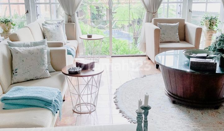 Rumah Nuansa Villa Fully Furnished di Cinangka, Sawangan, Kota Depok 2