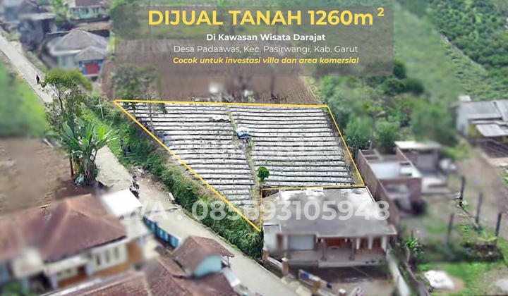For Sale: Strategic and Affordable Land in Darajat Garut Tourist Area