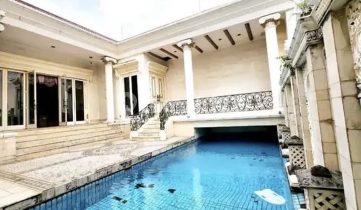 Jual Murah Rumah Mewah Gaya Da Vinci di Kemang Jakarta Selatan - Harga di Bawah NJOP