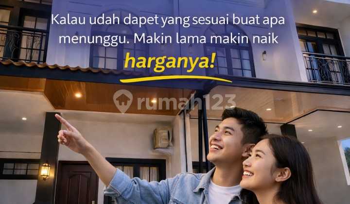 European Type 61/69 House in Kelapa Dua Depok - Flexible Down Payment, Flat Installments.
