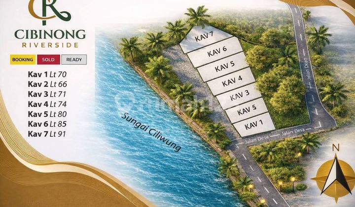 Rumah Murah di Cibinong Bogor- Lingkungan Asri & Privat 2