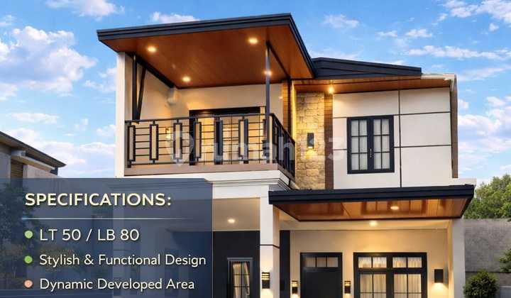 Modern Bali- Rumah Dekat Stasiun LRT & Tol, DP Suka Suka Cicilan Flat Modern Bali- Rumah Dekat Stasiun LRT & Tol, DP Suka Suka Cicilan Flat