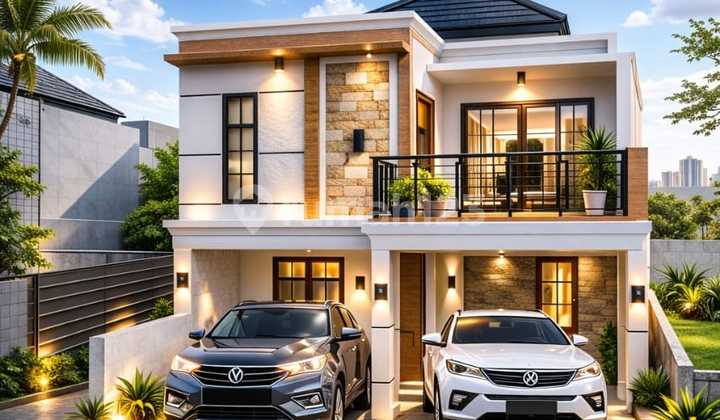 Siap Huni ! Rumah 2 Lantai Gaya Bali Modern - Terlaris, Akses Tol & Stasiun LRT Siap Huni ! Rumah 2 Lantai Gaya Bali Modern - Terlaris, Akses Tol & Stasiun LRT