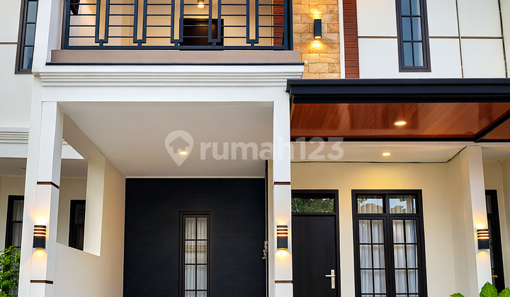 Rumah Minimalis Modern Gaya Bali At Radar Auri Depok -Harga Terjangkau Dekat Jakarta