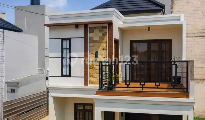 Rumah Desain Bali Modern Depok - Dekat Tol & LRT