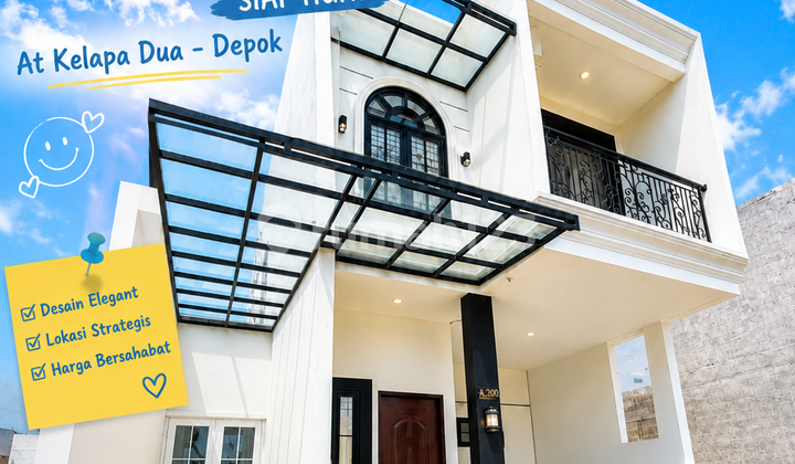 Rumah Siap Huni Nempel Jakarta Selatan - Hunian Cluster Desain Eropa di Kelapa Dua Depok Rumah Siap Huni Nempel Jakarta Selatan - Hunian Cluster Desain Eropa di Kelapa Dua Depok