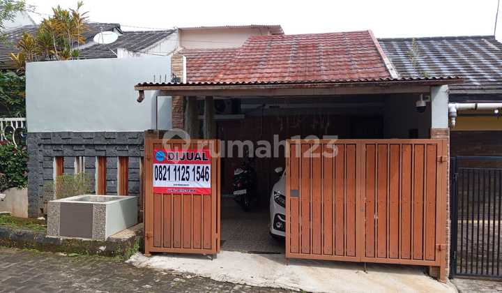 Rumah Siap Huni Komplek Cipageran Semi Furnished One Gate System