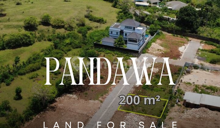 Tanah Premium Partial View Laut, Selangkah ke Pantai Pandawa Bali