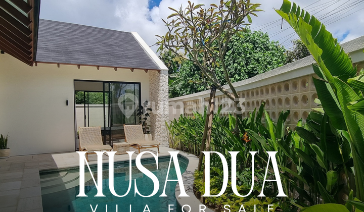 For Sale New Mediterranean Tropical Style Villa 10 Minutes to Pandawa Beach Bali