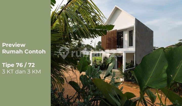 Ready-to-Occupy House in Sawangan - Bonus Smart TV & Smart Home!