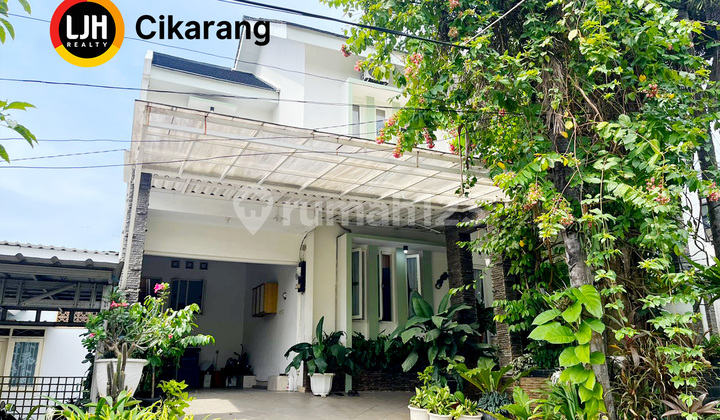 Sewa Rumah 8 KT Siap Huni Depan Taman di Simpruk Lippo Cikarang
