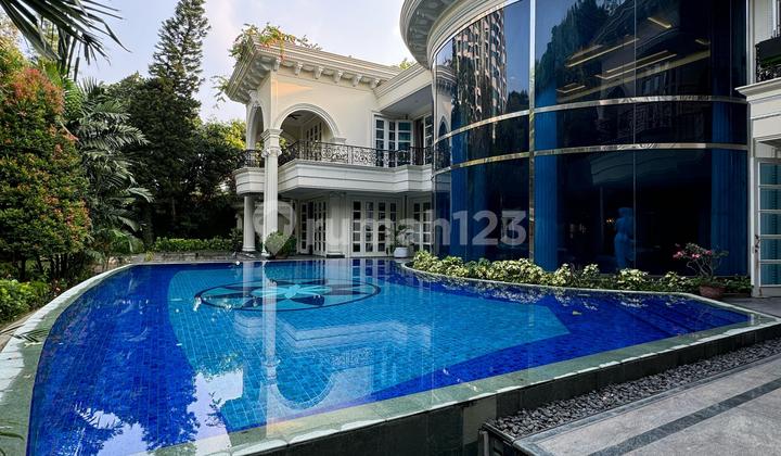 For Sale Luxury House Pondok Indah Private Arealingkungan Tenang dan Nyamanroof Top View Golf Dekat Mall Pondok Indah Area Prime Pondok Indah Jakarta Selatan 1