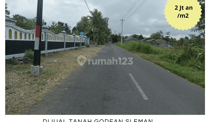Dijual Lahan Pekarangan SHM Dekat Ringroad Barat  1