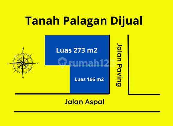 Tanah di Jalan Palagan, 12 Menit Utara Sch Mall 1