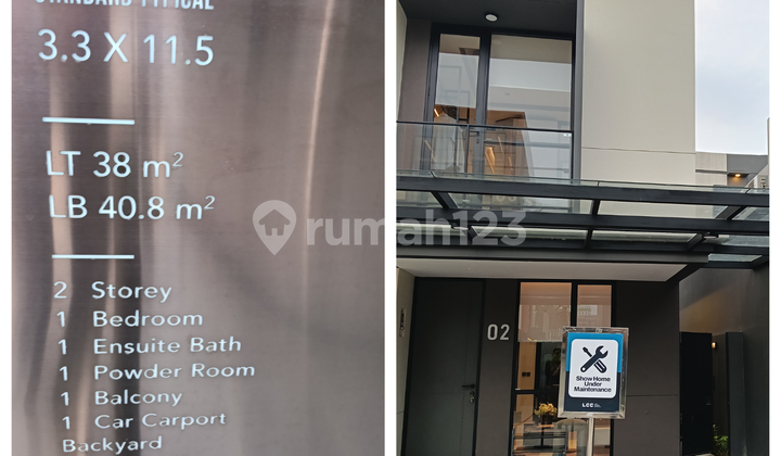 Dijual Rumah Minimalis Silver Alpha di Lippo Bekasi