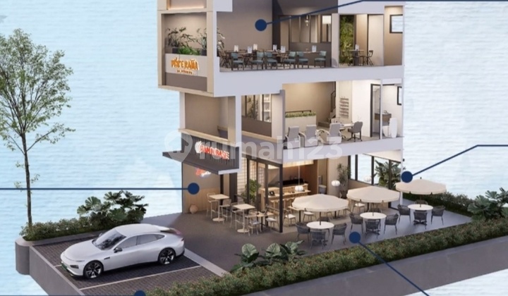 The Hive Yutaka Shophouse Location on Jalan Mh. Thamrin Lippo Bekasi 2