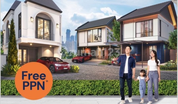 Dijual Rumah Cluster Cendana Suites Bebas Banjir Lokasi Lippo Bekasi