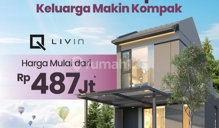 Dijual Rumah Cluster Livin Bebas Banjir Lokasi di Lippo Cikarang