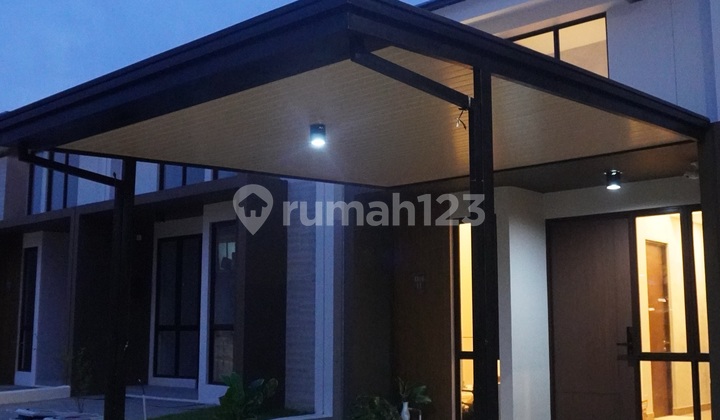 Minimalist 1-Story House in Citra Garden Serpong, Fully Furnished