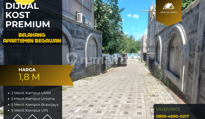 Suitable for Building a Boarding House for Sale 5 Minutes from UMM Campus Malang Certificate 1