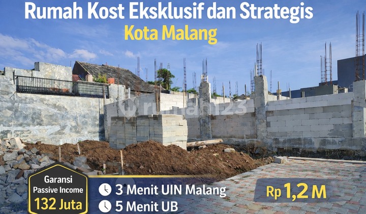 Rukost Strategic 6 Minutes to Major Campus in Malang City
