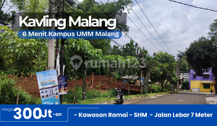 SHM Land Location in Malang City, next to Thursina Iibs.
