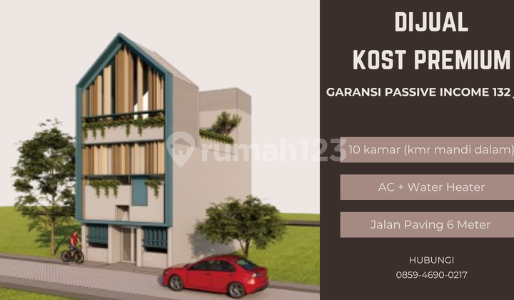 5 Minutes to UMM Malang Campus, Annual Income Hundreds of Millions, Rukost for Sale with SHM Split. 1