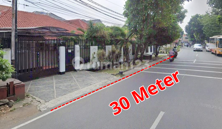 Rumah Luas & Strategis di Pinggir Jalan Delman Tanah Kusir 2