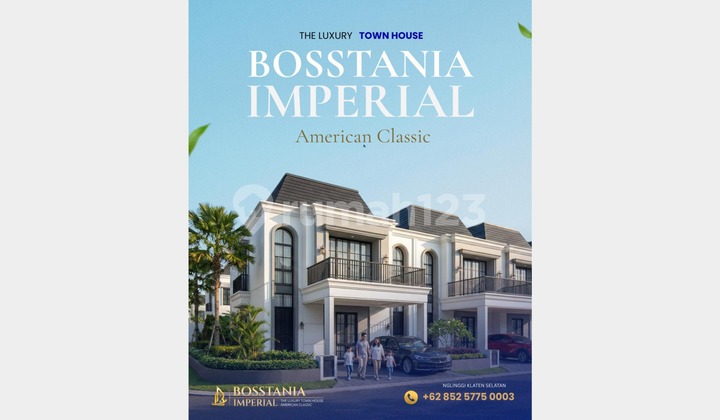 Rumah Mewah Type American, Free Biaya SHM, Dekat Pemda Solo Rumah Mewah Type American, Free Biaya SHM, Dekat Pemda Solo