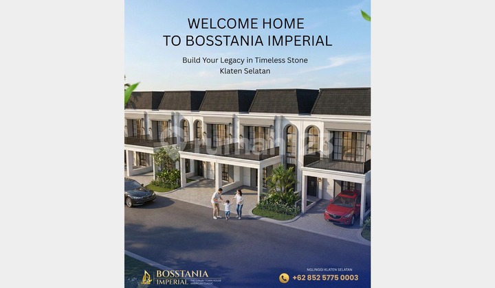 Rumah Baru Desain Custom, Harga Promo Dekat Tol Klaten Rumah Baru Desain Custom, Harga Promo Dekat Tol Klaten