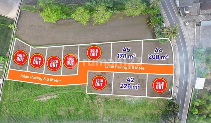 Tanah Murah Yogya, 700 Meter Kampus Uii, 5 Menit Rs Panti Nugroho Tanah Murah Yogya, 700 Meter Kampus Uii, 5 Menit Rs Panti Nugroho
