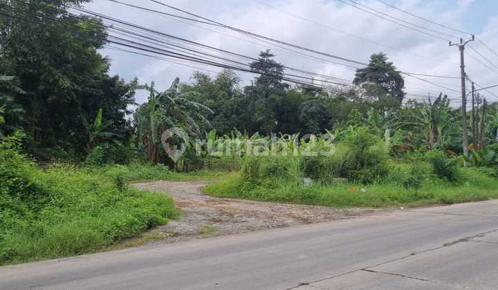 Tanah Diatas Jalan, Siap Bangun, Jual Bu