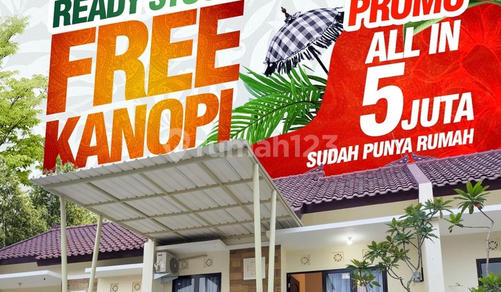 Rumah 200 Jt Dgn DP 0% All In Hanya 5 Juta 2