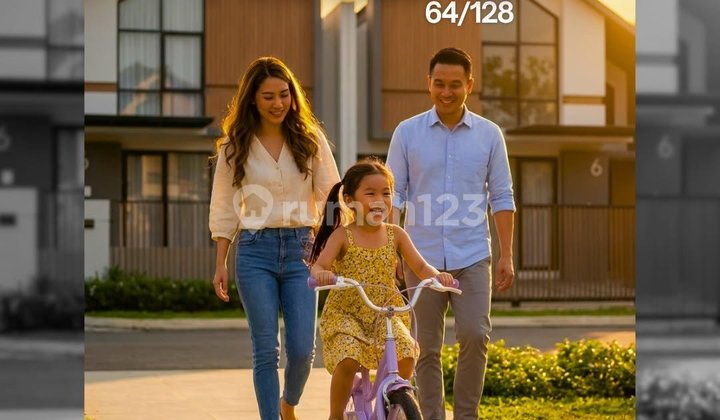 Rumah Cantik Hadap Timur,Hanya 3 Menit ke Pintu Toll Sentul Barat