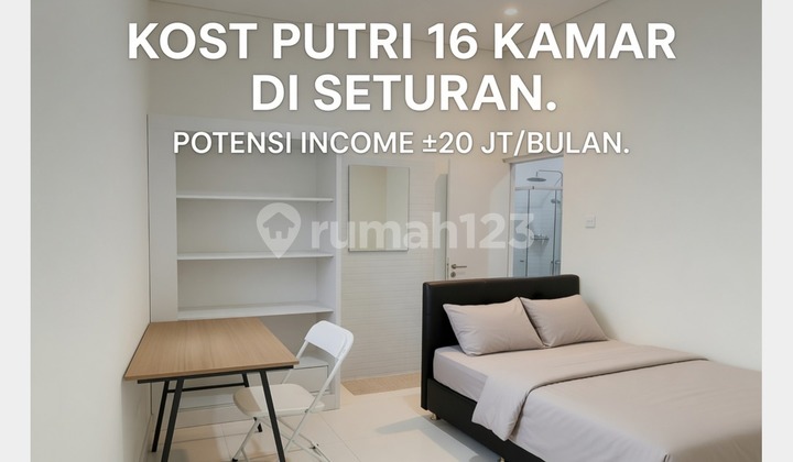 Kost Seturan Jogja Near Student Castle Full Occupancy Rare Asset Road 2