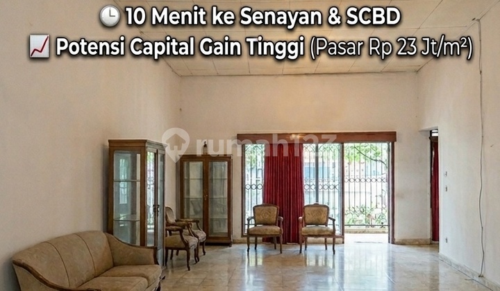 Rumah Luas Palmerah di Bawah NJOP