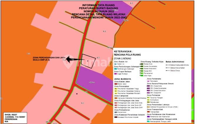 Land Lease in Pererenan Bali 430M² Near Beach Land Lease in Pererenan Bali 430M² Near Beach